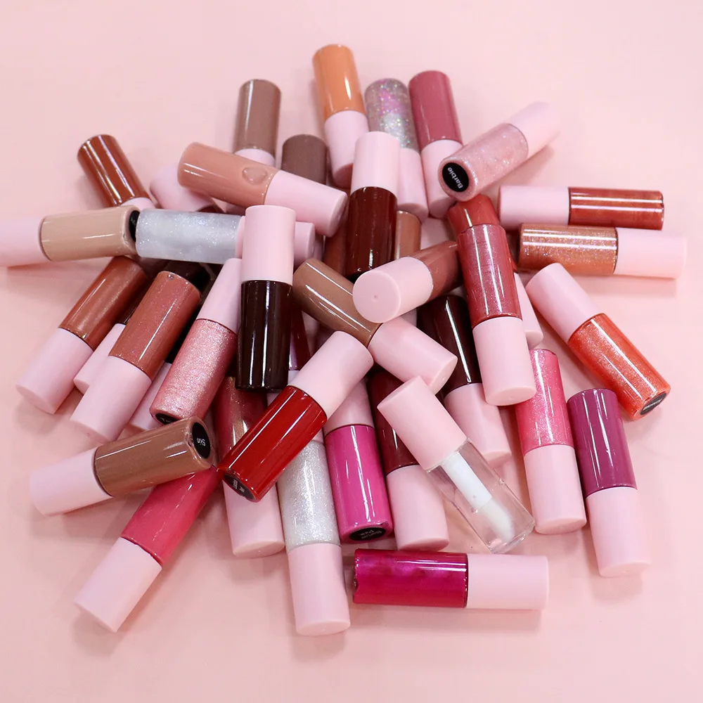 High Quality DIY Lip Gloss Make Your Own Cheap Matte Lipgloss Cute Pink Mini Lipgloss Set, 40 colors lip gloss
High Quality DIY Lip Gloss Make Your Own Cheap Matte Lipgloss Cute Pink Mini Lipgloss Set, 40 colors lip gloss