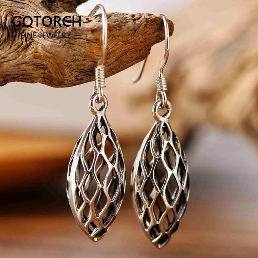Oval Shape Hollow Design 925 Sterling Silver Vintage Drop Earrings Fashion Earrings Trend 2020
Oval Shape Hollow Design 925 Sterling Silver Vintage Drop Earrings Fashion Earrings Trend 2020
