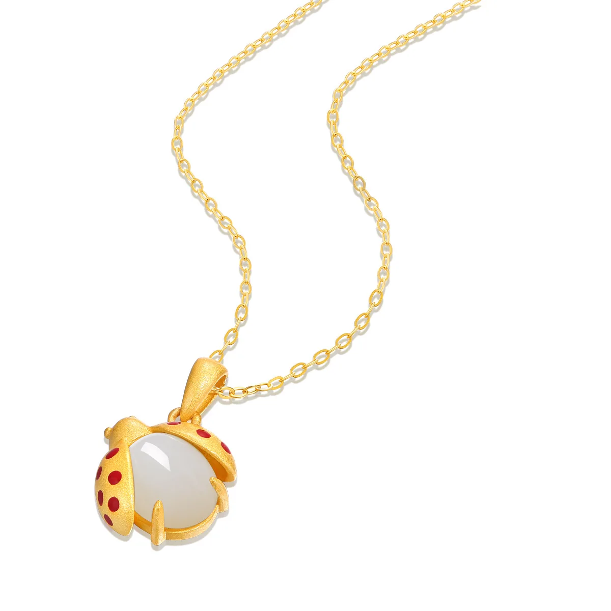 2021 wholesale 925 sterling silver gold plated cute miraul ous ladybug jade jewerly women's necklace
2021 wholesale 925 sterling silver gold plated cute miraul ous ladybug jade jewerly women's necklace