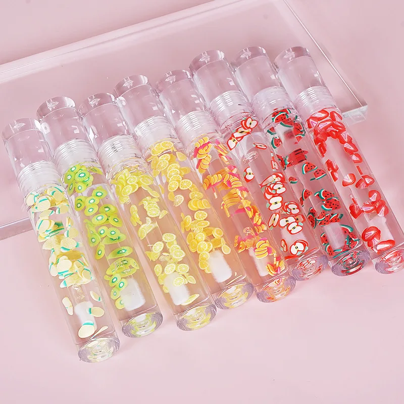 OEM Private Label Lip Gloss Scent Oil Custom Logo Clear Fruit Lipstick Moisturizing Lip Gloss
OEM Private Label Lip Gloss Scent Oil Custom Logo Clear Fruit Lipstick Moisturizing Lip Gloss