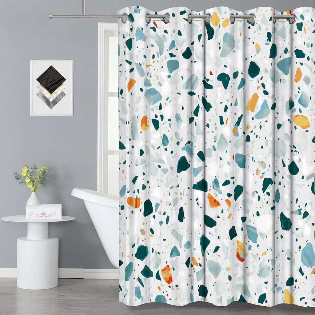 Hot Sale Hookless Shower curtain, waterproof shower curtain#, Customized color
Hot Sale Hookless Shower curtain, waterproof shower curtain#, Customized color