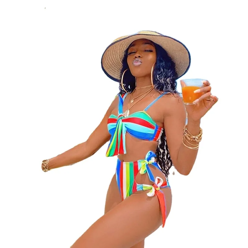 2021 Low Waist Two Pieces Bikini Set Swimsuit Female Women Beachwear Swimwear Bather Bathing Suit Printed knotted front bikini
2021 Low Waist Two Pieces Bikini Set Swimsuit Female Women Beachwear Swimwear Bather Bathing Suit Printed knotted front bikini