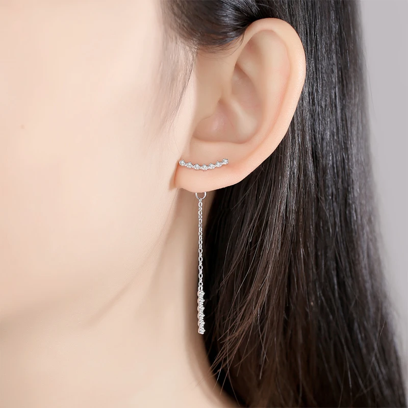 2021 Manufacturer Trendy Party Long Drop Jewelry Women Crystal Rhinestone Sterling Silver Earrings Korean Earrings
2021 Manufacturer Trendy Party Long Drop Jewelry Women Crystal Rhinestone Sterling Silver Earrings Korean Earrings