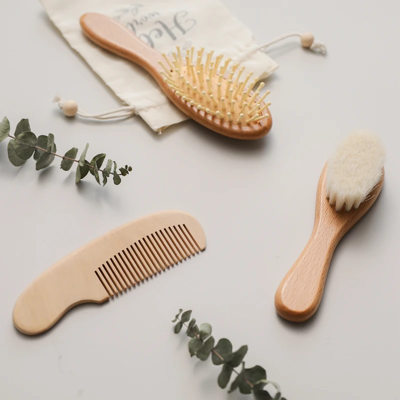 Baby Comb Girl Bathing Care Hair Brush Pure Natural Wool Wooden Wool Brush For Baby Bath Massager Daily Necessities, Natural wood
Baby Comb Girl Bathing Care Hair Brush Pure Natural Wool Wooden Wool Brush For Baby Bath Massager Daily Necessities, Natural wood