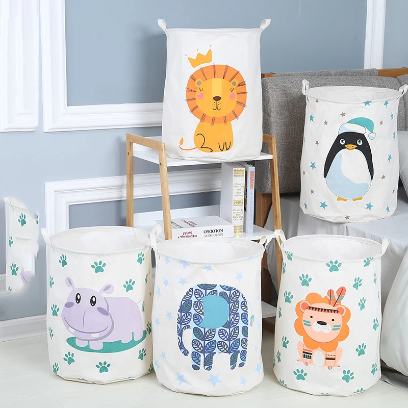 Wholesale Cotton And Linen Cartoon Cloth Dirty Clothes Basket Foldable Waterproof Round Cloth Storage Bucket, As photo
Wholesale Cotton And Linen Cartoon Cloth Dirty Clothes Basket Foldable Waterproof Round Cloth Storage Bucket, As photo