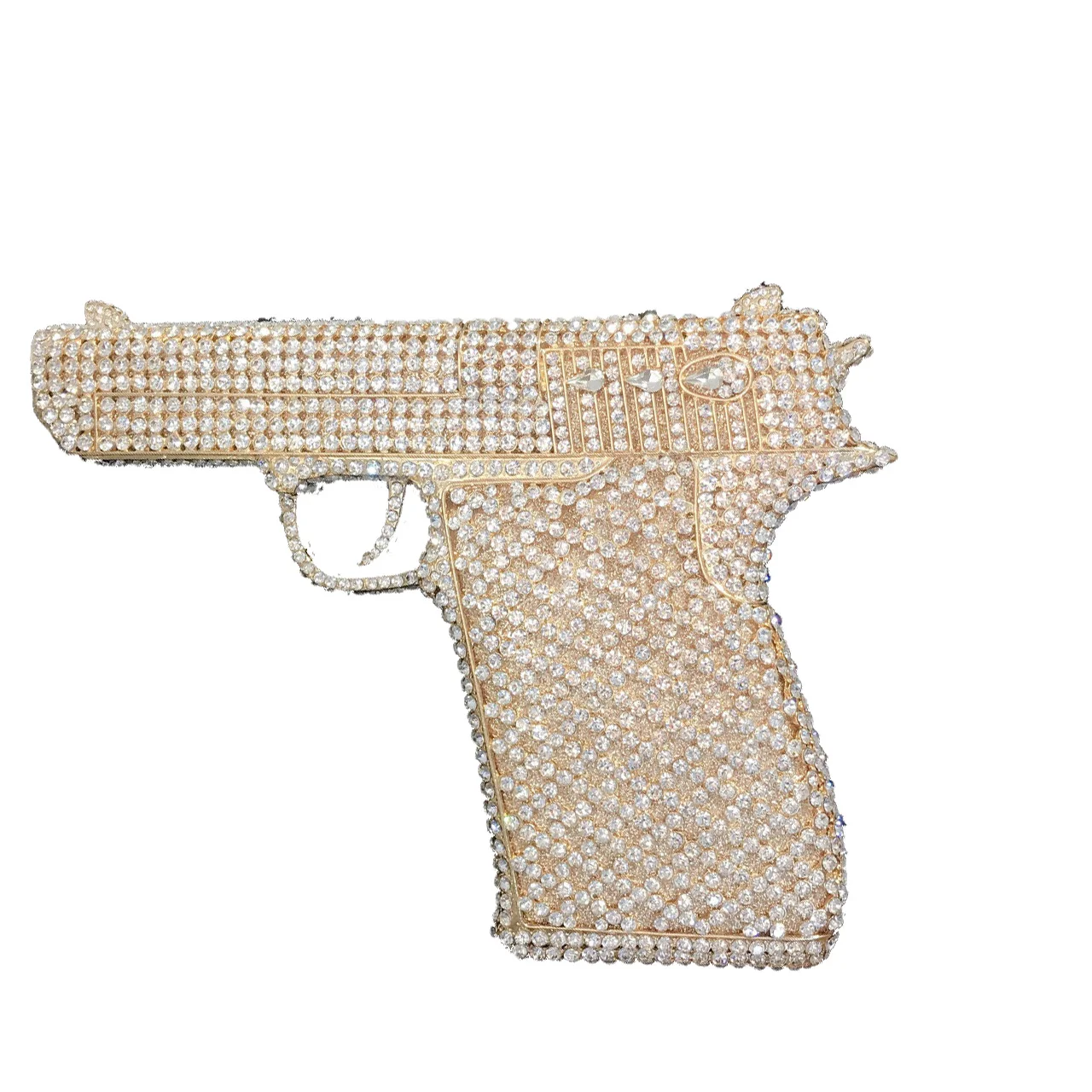 2021 Customized full diamonds Personalized handbag women rhinestone wedded party Gun shape diamond evening bag clutch purse
2021 Customized full diamonds Personalized handbag women rhinestone wedded party Gun shape diamond evening bag clutch purse