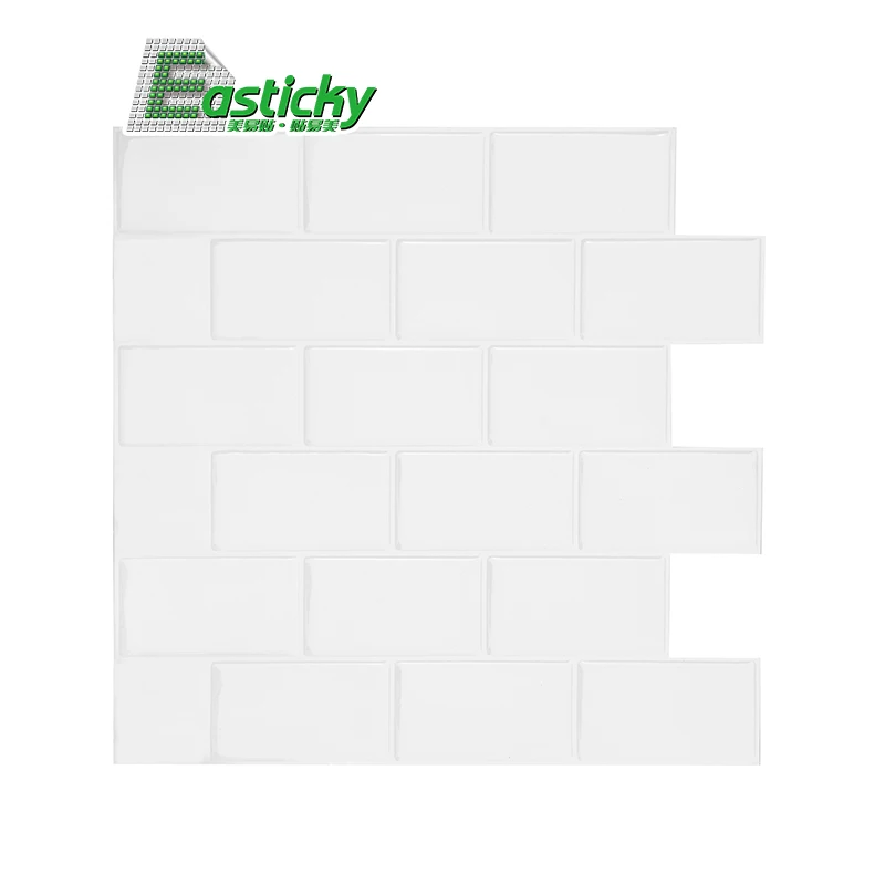 White tiles modern 3d wall decoration peel stick tile waterproof removable PU peel and stick tiles
White tiles modern 3d wall decoration peel stick tile waterproof removable PU peel and stick tiles
