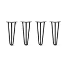 Hot sale table metal hairpin leg with black color for wooden table