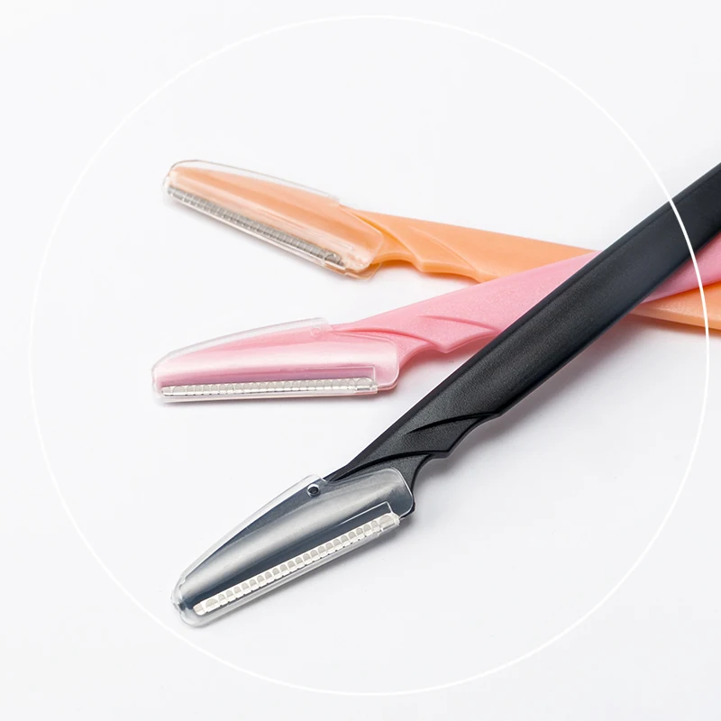 Plastic handle Stainless steel blade disposable facial eyebrow razor remover HAIR TRIMMER
Plastic handle Stainless steel blade disposable facial eyebrow razor remover HAIR TRIMMER