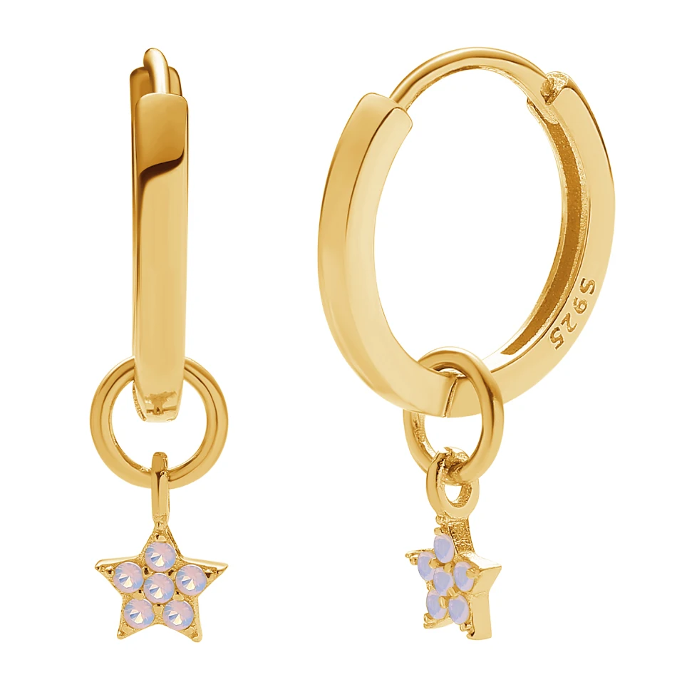 silver manufacturing company 925 Sterling Silver 18K Gold Plated Moonstone Mystic Star Pendant Hoop Earrings For Women
silver manufacturing company 925 Sterling Silver 18K Gold Plated Moonstone Mystic Star Pendant Hoop Earrings For Women
