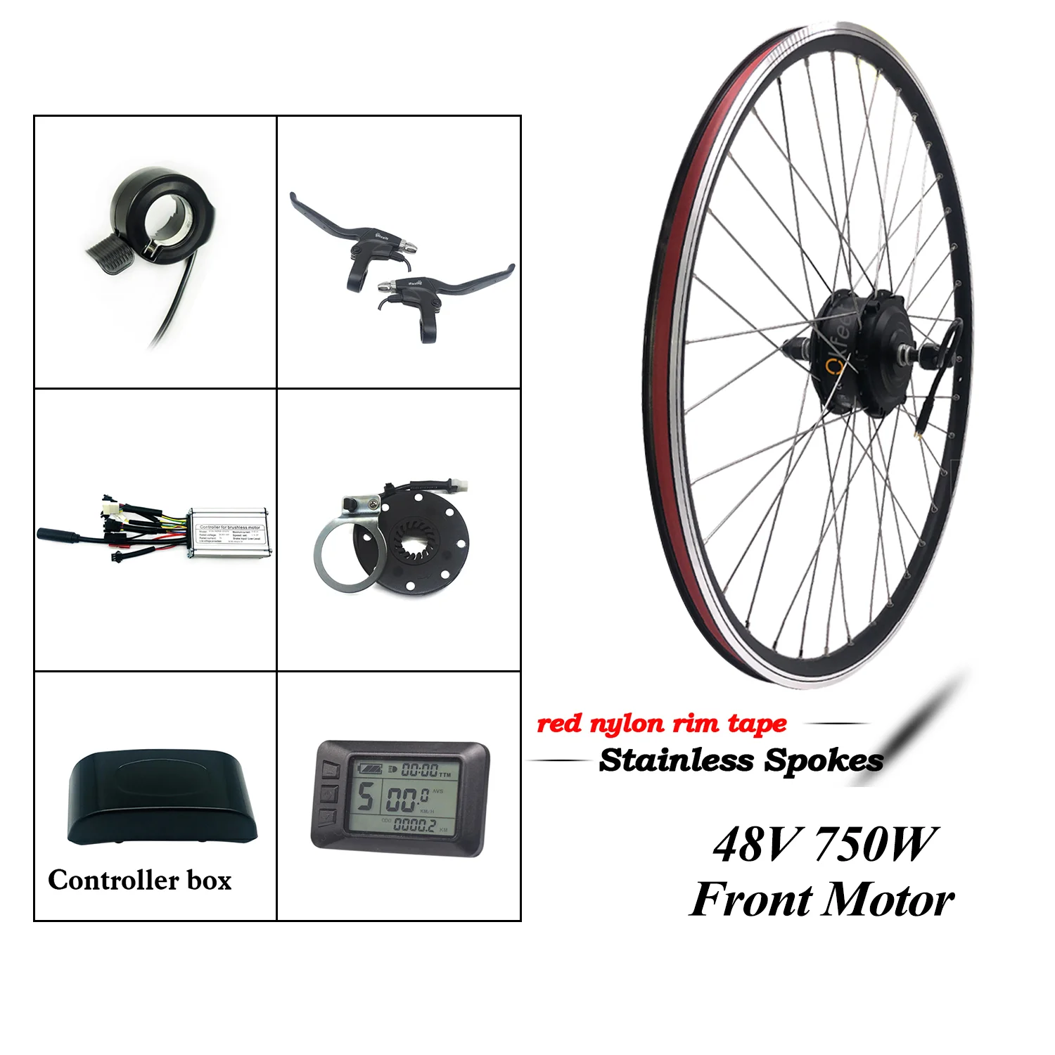 Greenpedel 28 inch rear cassette wheel 48v 750w hub motor electric bike conversion kit china
Greenpedel 28 inch rear cassette wheel 48v 750w hub motor electric bike conversion kit china