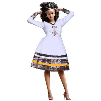 casual african print dresses