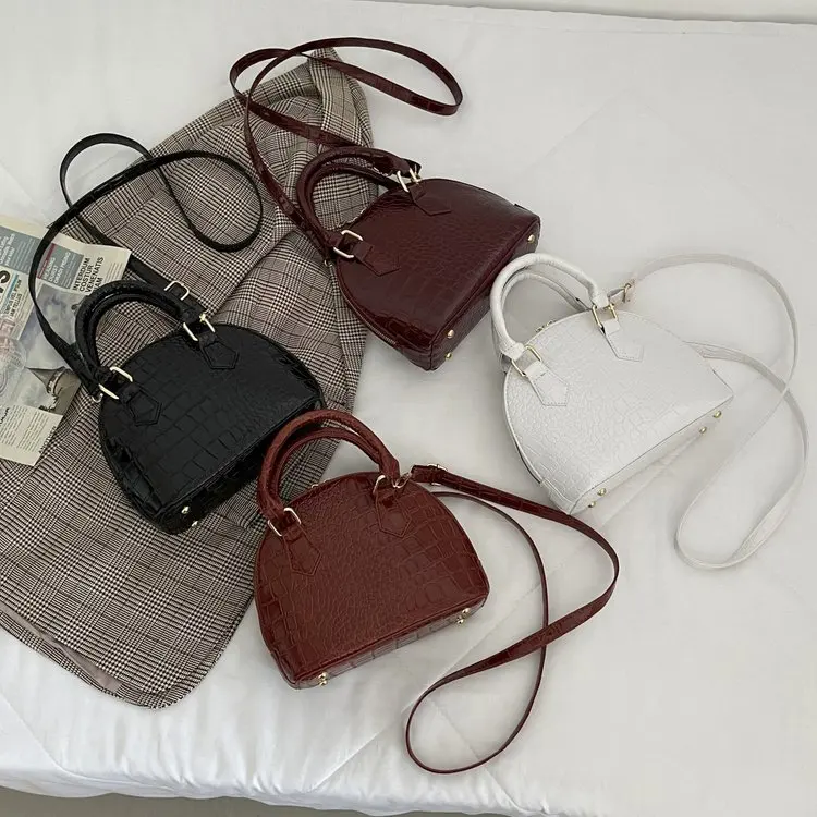 New fashion elegant simple crocodile design shell pu leather single shoulder crossbody bag for women, 4 colors
New fashion elegant simple crocodile design shell pu leather single shoulder crossbody bag for women, 4 colors