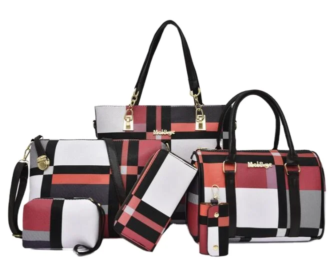 Luxury wholesale hand bag purses and handbags bags women handbags 6pcs sets for ladies
Luxury wholesale hand bag purses and handbags bags women handbags 6pcs sets for ladies