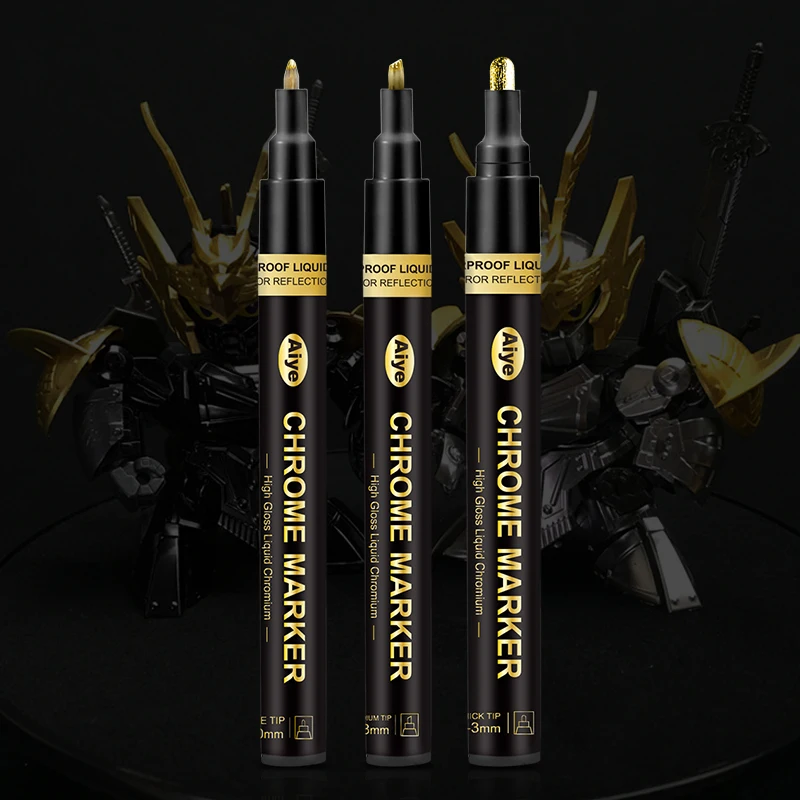 dropshipping Diy Liquid Mirror Reflective Highligther Gold Sliver Copper Oil-based Chrome Marker
dropshipping Diy Liquid Mirror Reflective Highligther Gold Sliver Copper Oil-based Chrome Marker
