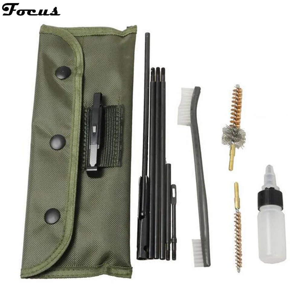 Gun Cleaning Kit for Military, Sportsman and Fire arm Enthusiasts. Designed for AR15, M4, M16, & AK/AKM AK47 style rifles, Black
Gun Cleaning Kit for Military, Sportsman and Fire arm Enthusiasts. Designed for AR15, M4, M16, & AK/AKM AK47 style rifles, Black
