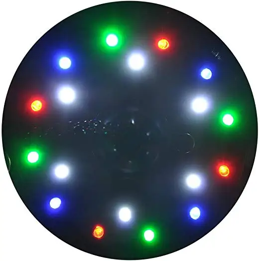 Disco Ball Disco Lights Kit DJ Party Decorate 18 RGBW LED Lights Mirror Rotating Motor for Mirror Disco Ball Led Motor