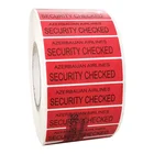 High Quality Non Transfer Tamper Evident Security Tape Void Label Warra Adhesive Sticker