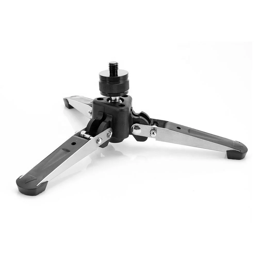 3 Legged Stabilizer for Rugged Monopod Foot Tripod Stand with Built in 1/4"-20 Thread Adaptor for Camera or Overhead Tripod Head, Black
3 Legged Stabilizer for Rugged Monopod Foot Tripod Stand with Built in 1/4"-20 Thread Adaptor for Camera or Overhead Tripod Head, Black