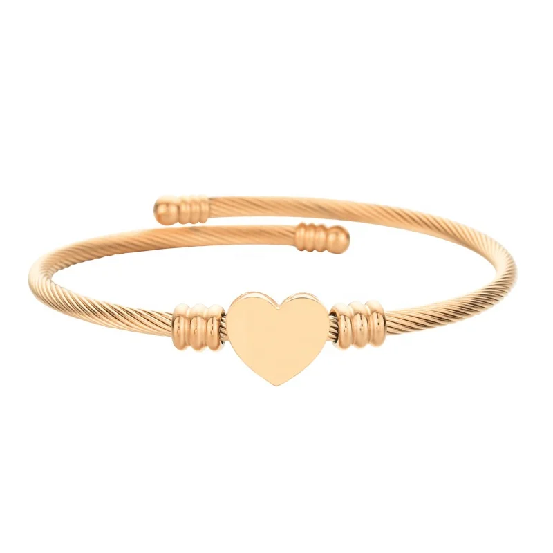 fashion Three-color Stainless steel bracelets women jewelry heart-shaped men and woman bracelet Factory wholesale, Picture shows
fashion Three-color Stainless steel bracelets women jewelry heart-shaped men and woman bracelet Factory wholesale, Picture shows