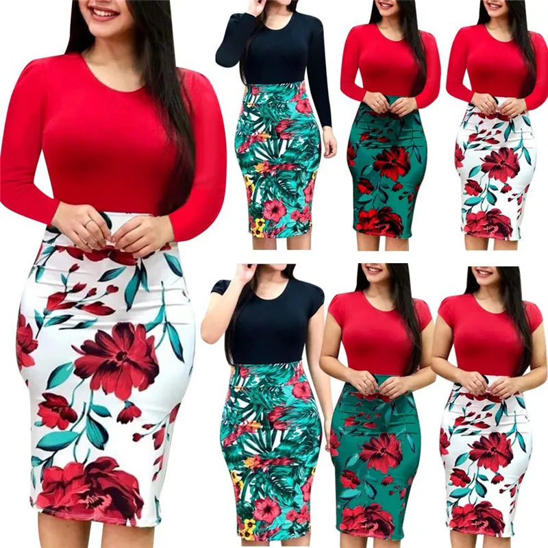 sexy bodycon dress boho plus size party floral elegant mini long sleeve office pencil dresses tight polka dot autumn summer 5XL
sexy bodycon dress boho plus size party floral elegant mini long sleeve office pencil dresses tight polka dot autumn summer 5XL
