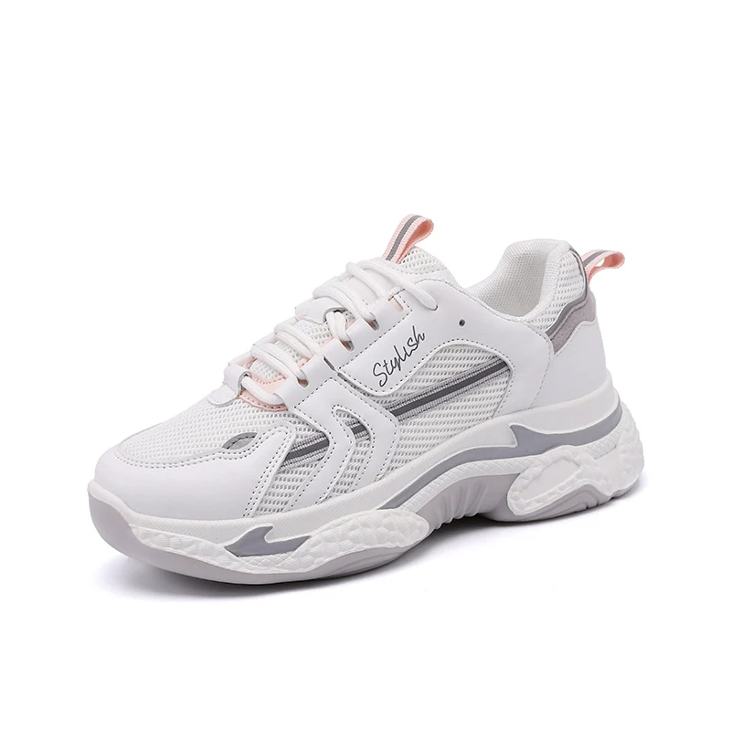 Drop shipping Women Running Shoes Platform Non-slip Women Sports High Quality Comfortable Trend Sneakers White Shoes size, 2 colors
Drop shipping Women Running Shoes Platform Non-slip Women Sports High Quality Comfortable Trend Sneakers White Shoes size, 2 colors