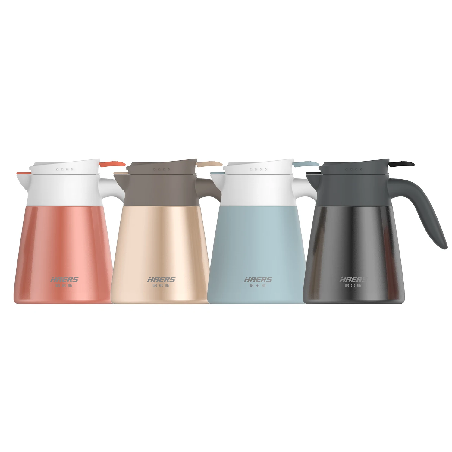800ml Insulated Double Wall Vacuum Stainless Steel Coffee Carafe, Gold, red or customized color
800ml Insulated Double Wall Vacuum Stainless Steel Coffee Carafe, Gold, red or customized color