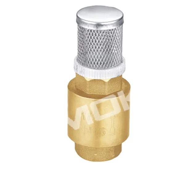 Brass In-Line Spring Water Check Valve Supplier For Air Compressor For Refrigeration CW617n Material In China