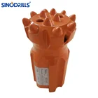 Sinodrills T38 drill bit 76mm retrac button bit with ballistic buttons