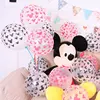 2.8g Pink Black Mickey Minnie Head Latex Balloons Birthday Party Wedding Decoration Air Globos Kids Party Inflatable Toys
