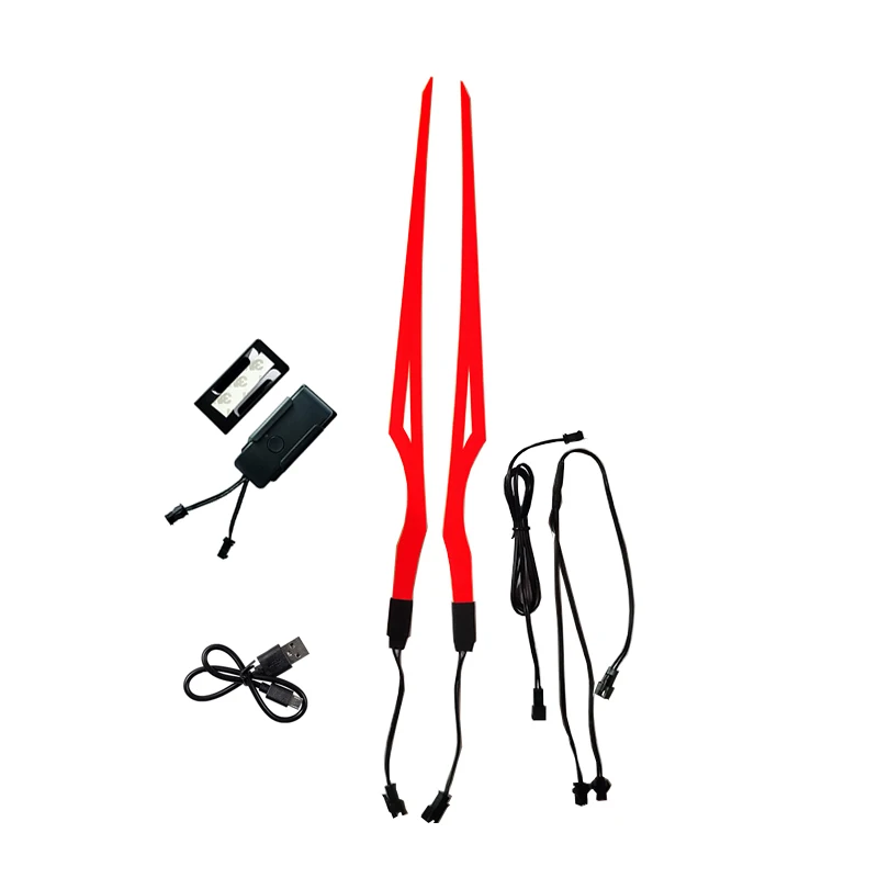 Motorcycle Helmet EL strip EL light Tape Safety Glowing Tape for Helmet blade shape rechargeable model factory wholesale, White, red, yellow, green, blue, etc any color for helmet
Motorcycle Helmet EL strip EL light Tape Safety Glowing Tape for Helmet blade shape rechargeable model factory wholesale, White, red, yellow, green, blue, etc any color for helmet