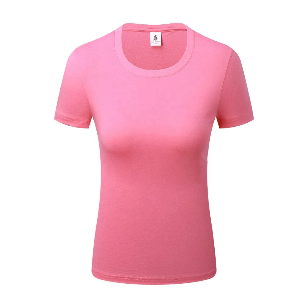 Women 100% cotton T-shirts Fruit of Loom O-neck Short Sleeve tshirt Girls Street Tops Custom Print Summer Knitted T-shirts Plain, Customized color
Women 100% cotton T-shirts Fruit of Loom O-neck Short Sleeve tshirt Girls Street Tops Custom Print Summer Knitted T-shirts Plain, Customized color