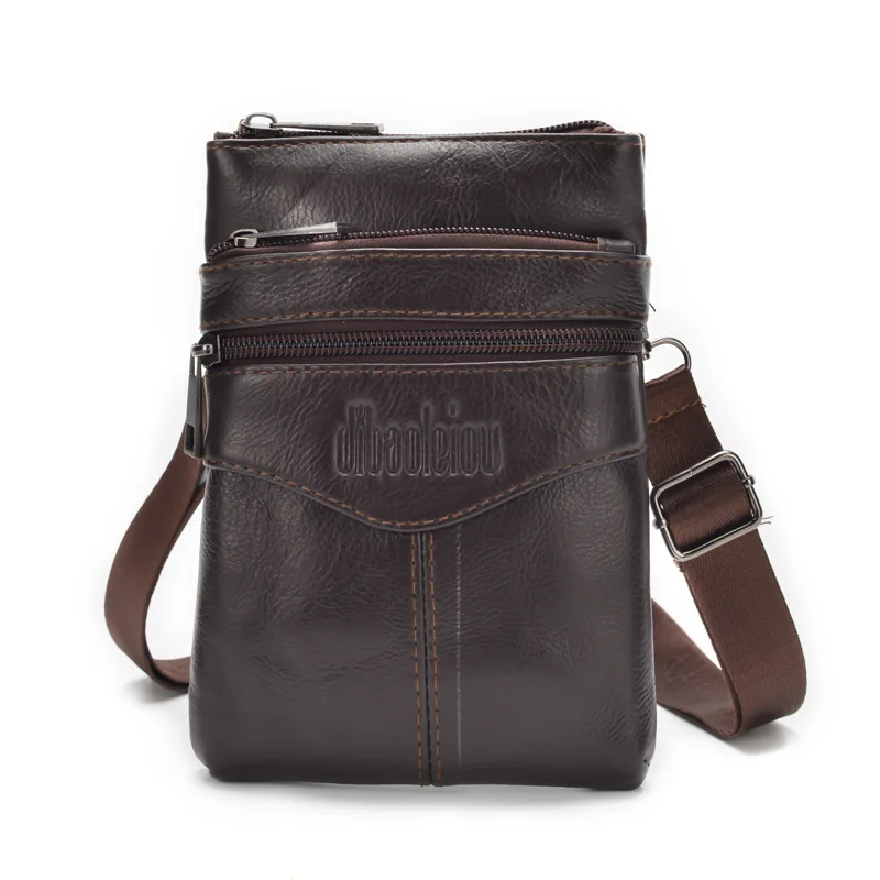 New business first layer cowhide mobile phone bag leather crossbody shoulder bag sling bag for men casual leather wholesale
New business first layer cowhide mobile phone bag leather crossbody shoulder bag sling bag for men casual leather wholesale