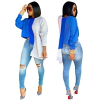 Women Fashion Color Stitching Irregular Hem Cotton Top Cute Long Sleeve Trendy Casual Top Stylish Cheap Western Tops RS00047
Women Fashion Color Stitching Irregular Hem Cotton Top Cute Long Sleeve Trendy Casual Top Stylish Cheap Western Tops RS00047