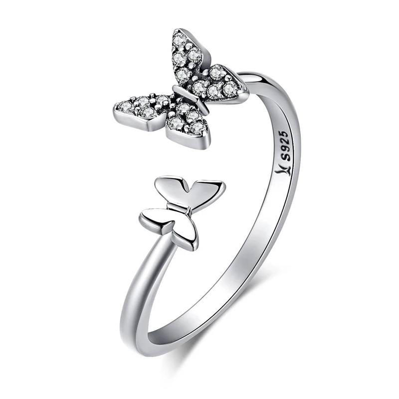 2021 Ladies Ring Jewelry Double Insect Shape Silver Rose Gold Color Opening Adjustable Zircon Sterling Silver Ring For Women
2021 Ladies Ring Jewelry Double Insect Shape Silver Rose Gold Color Opening Adjustable Zircon Sterling Silver Ring For Women