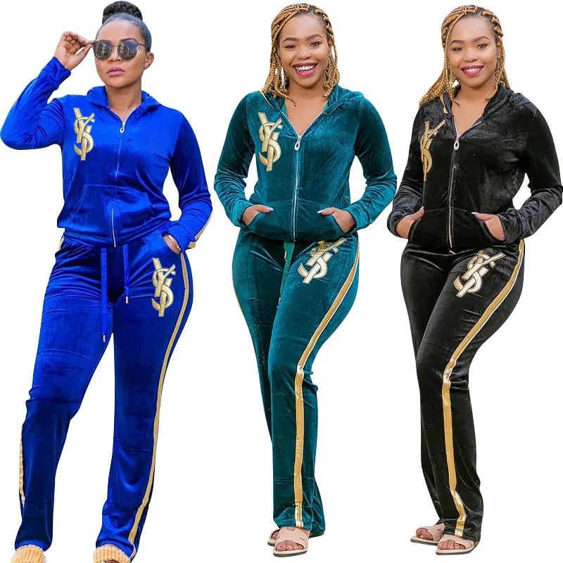 2021 new arrivals winter fashion hoodies plus size thick velvet 2 two piece women's pants &trousers set clothes outfits clothing, Picture
2021 new arrivals winter fashion hoodies plus size thick velvet 2 two piece women's pants &trousers set clothes outfits clothing, Picture