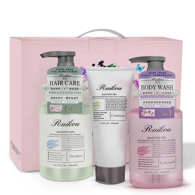 Hot Sale Boutique Sakura Bath Shower Gel And Shampoo Set Body Bath Gift Set
Hot Sale Boutique Sakura Bath Shower Gel And Shampoo Set Body Bath Gift Set