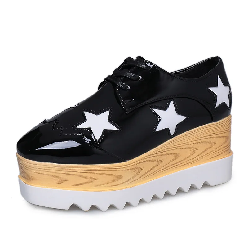 Hot Selling Fashion Ladies Casual Shoes Solid Color Star Trifle With Waterproof Increased Strap Women Shoes 2020
Hot Selling Fashion Ladies Casual Shoes Solid Color Star Trifle With Waterproof Increased Strap Women Shoes 2020