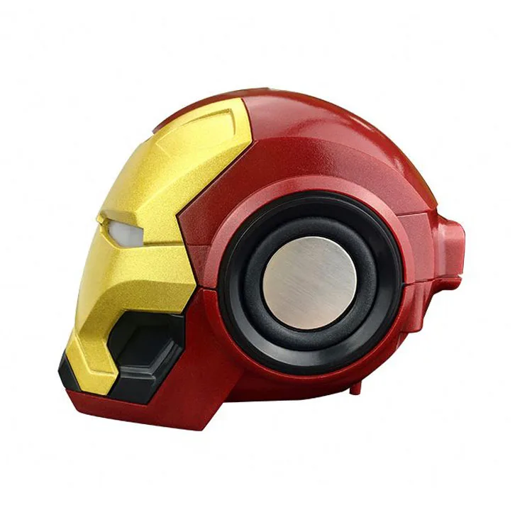 Hot Selling Ironman Creative Speaker FM USB Bass Iron Man Wireless Speaker Mini Cartoon Speaker, Red /silver
Hot Selling Ironman Creative Speaker FM USB Bass Iron Man Wireless Speaker Mini Cartoon Speaker, Red /silver