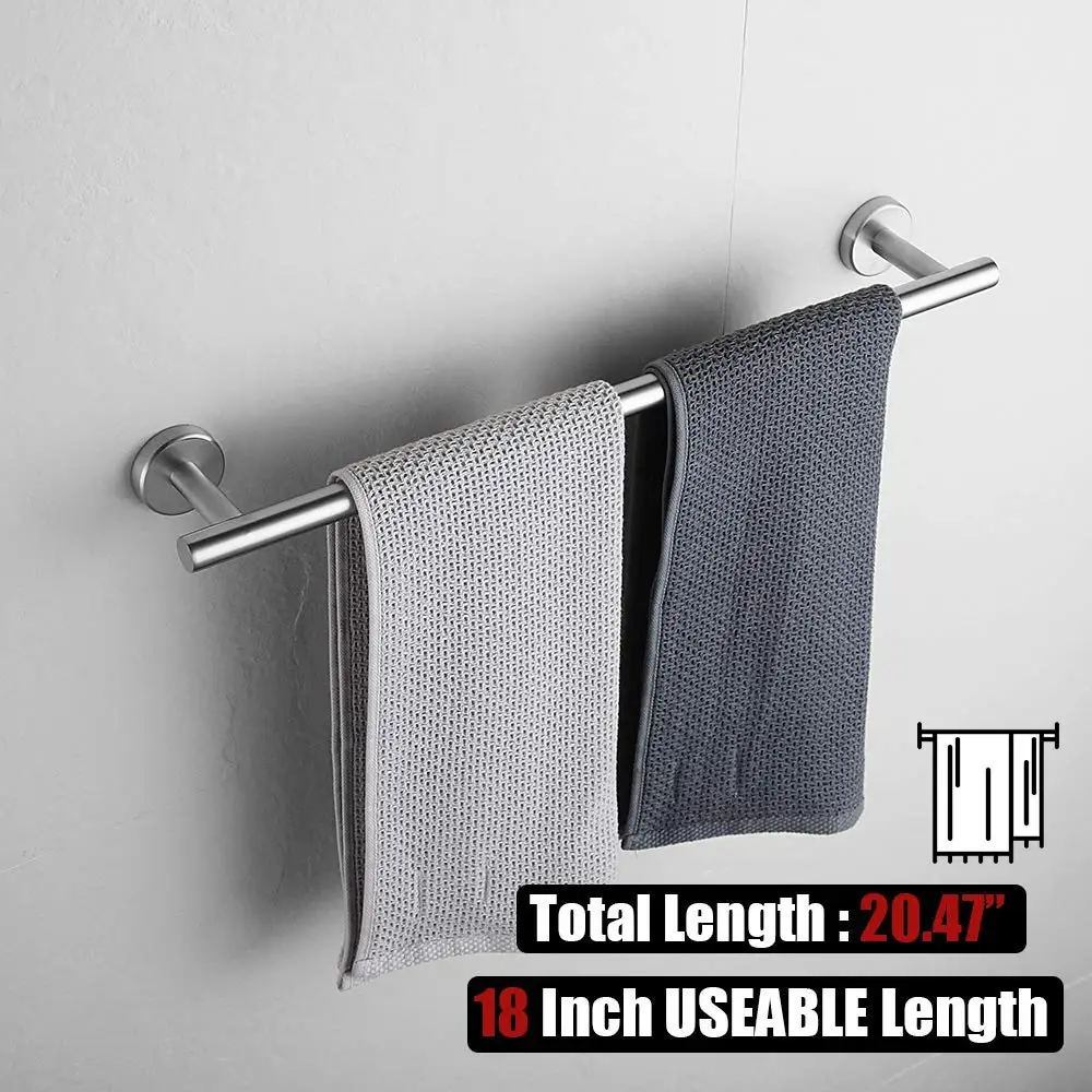 * 【18 inch useable bar】 no need to fold your