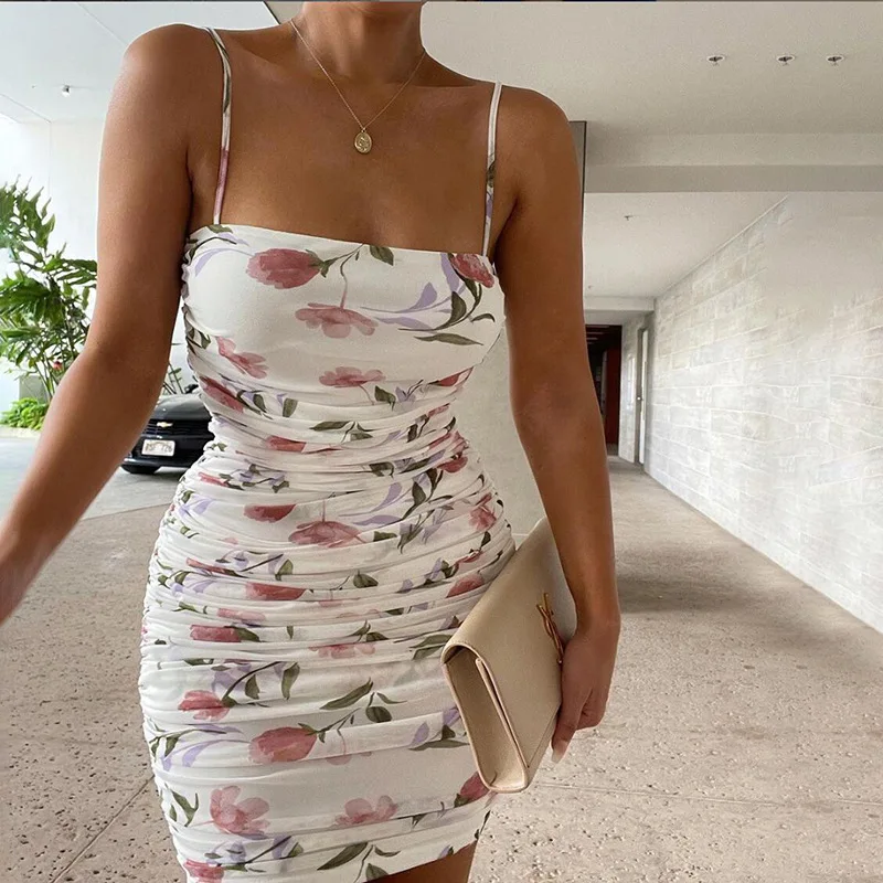 2021 new arrivals summer wears women's dress with one shoulder fashion floral casual dresses summer dress, Shown
2021 new arrivals summer wears women's dress with one shoulder fashion floral casual dresses summer dress, Shown