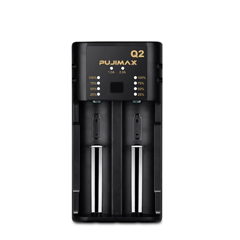 2 Slot intelligent battery charger 18650 universal battery charger for 18650 battery lithium, Black
2 Slot intelligent battery charger 18650 universal battery charger for 18650 battery lithium, Black