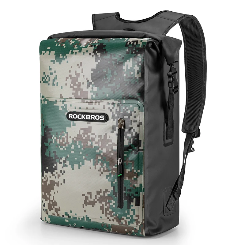 ROCKBROS 25L Waterproof Outdoor Sport Hiking Backpack PVC Travel Bag Summer Beach Bag Bicycle Dry Shoulder Bag
ROCKBROS 25L Waterproof Outdoor Sport Hiking Backpack PVC Travel Bag Summer Beach Bag Bicycle Dry Shoulder Bag