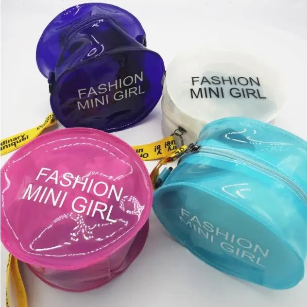 Original circle design cosmetic bag pvc jelly single shoulder bag for girls, Customized
Original circle design cosmetic bag pvc jelly single shoulder bag for girls, Customized