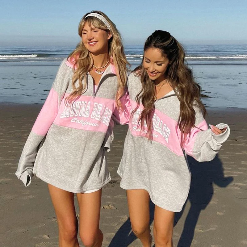 New fashion long sleeve letter printed women oversized crop hoodies loose hoodie sweatshirt dress for women
New fashion long sleeve letter printed women oversized crop hoodies loose hoodie sweatshirt dress for women