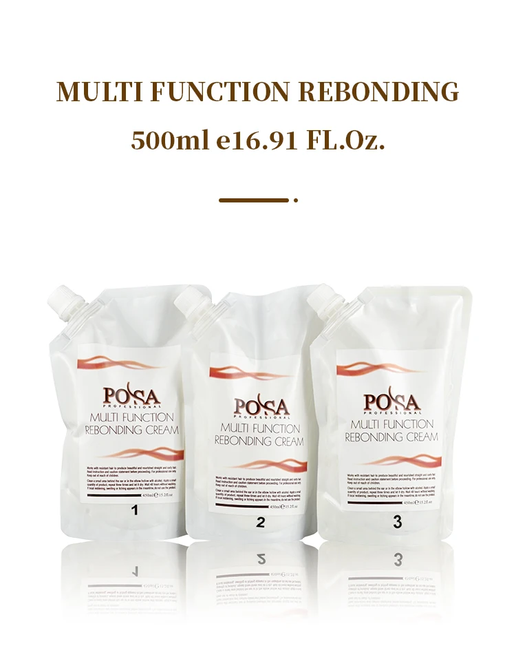 POSA Wholesale Salon Permanent Hair Rebonding Cream To Straight Sleek Shine Hair NO.1+NO.2
POSA Wholesale Salon Permanent Hair Rebonding Cream To Straight Sleek Shine Hair NO.1+NO.2