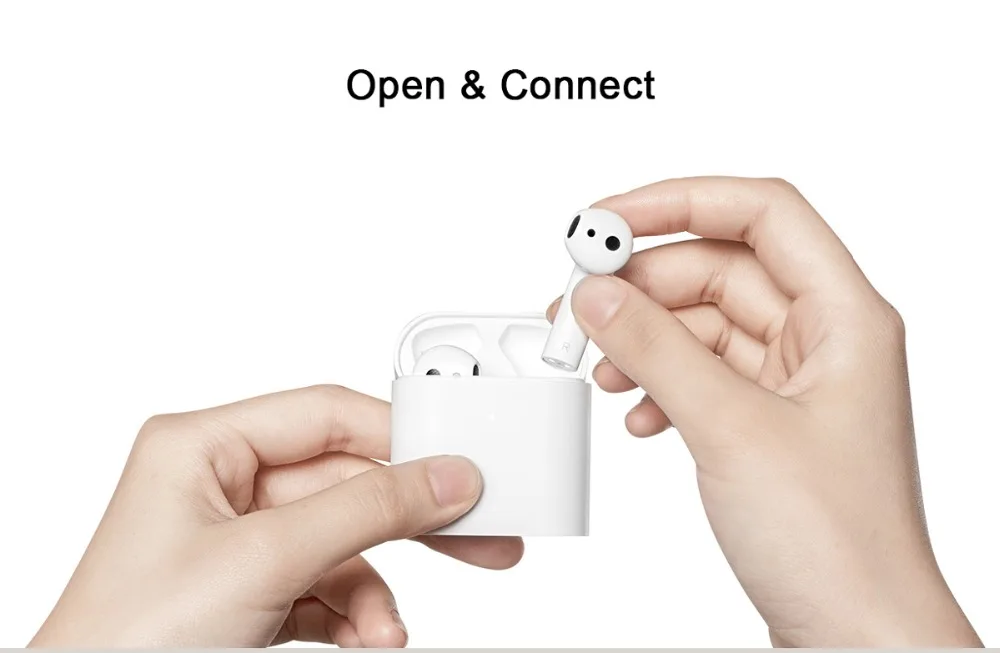 Original Xiao mi Air 2 TWS Bluetooth Headset Earphone Comfy Wear LHDC/AAC HD 14.2mm Dynamic Dual Mic ENC Auto Pause Tap Control - ANKUX.COM