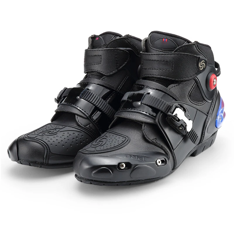professional motorcycle boots men racing motorbike boots botas motorcycles moto riding shoes Size black, Black red white
professional motorcycle boots men racing motorbike boots botas motorcycles moto riding shoes Size black, Black red white