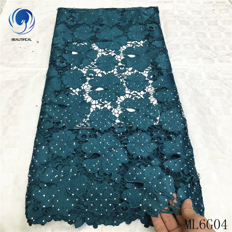 Beautifical african cord lace guipure green cord lace fabric with stones guipure lace embroidery ML6G04, Customized
Beautifical african cord lace guipure green cord lace fabric with stones guipure lace embroidery ML6G04, Customized