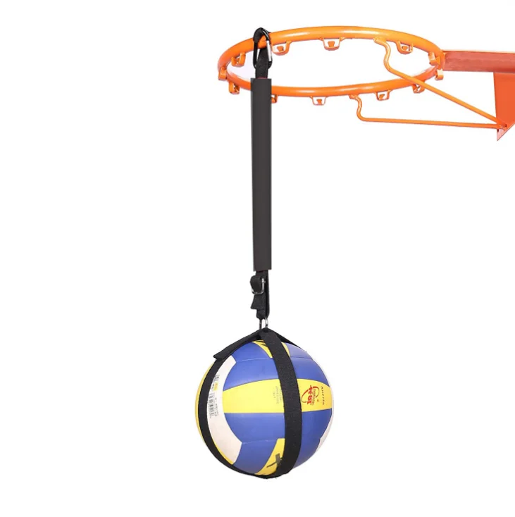 Hanging volleyball training hoop basketball agility train strap jumping Auxiliary equipment, Black
Hanging volleyball training hoop basketball agility train strap jumping Auxiliary equipment, Black